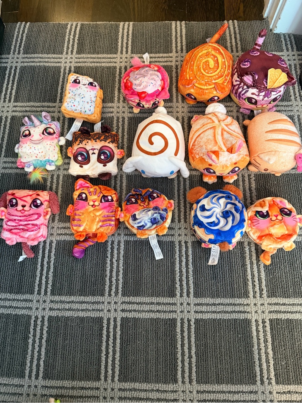 CooKeez 14 total Plush Dessert Friends Stuffed Animal - Orange Plush